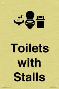 Toilets: Stalls and Wash Basin with Sanitary Bin